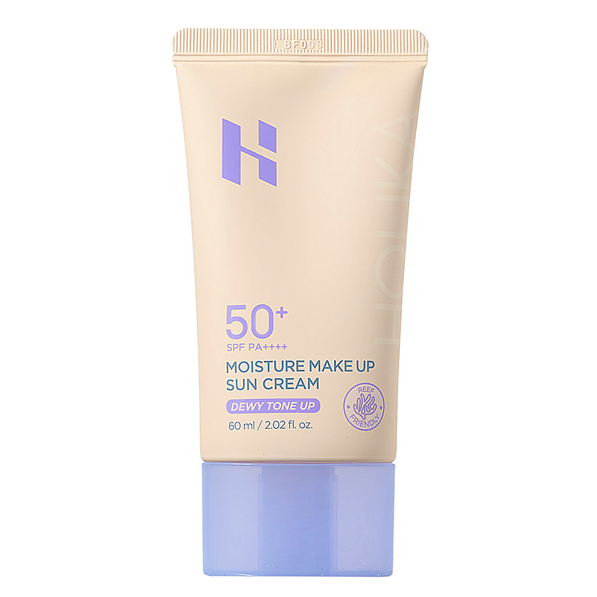 Holika Moisture Make Up Sun Cream Dewy Tone Up SPF 50+ PA солнцезащитный крем с тонирующим эффектом 