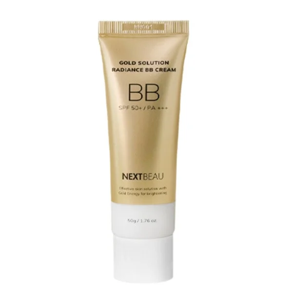 NEXTBEAU BB CREAM GOLD SOLUTION RADIANCE NATURAL BEIGE  ББ-крем для лица Золото натуральн беж 50 мл