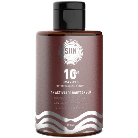 SUN VIBES Масло-активатор загара 10 SPF, 100 мл