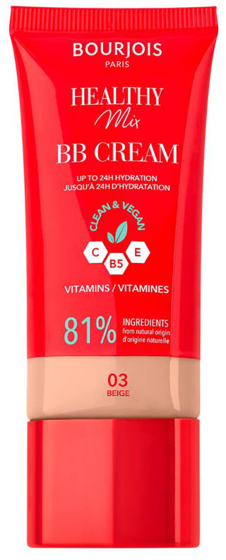 Bourjois Тональная основа для лица Healthy Mix BB Cream beige 30мл