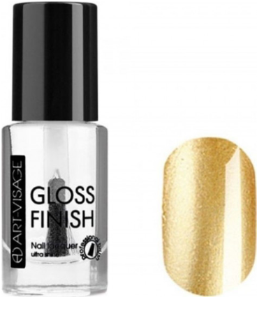 Art-Visage Лак для ногтей Gloss Finish (116 золотая крошка)