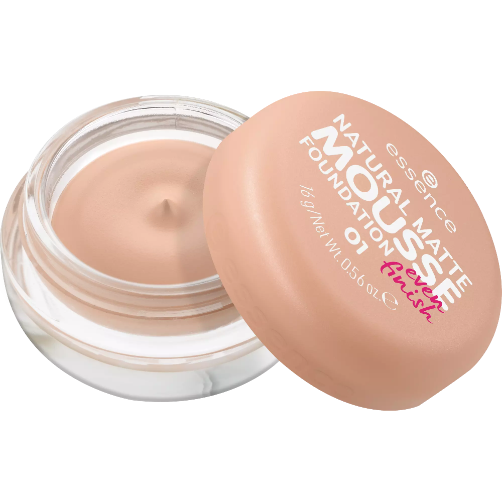 Essence Мусc тональный  Natural Matte mousse foundation 01