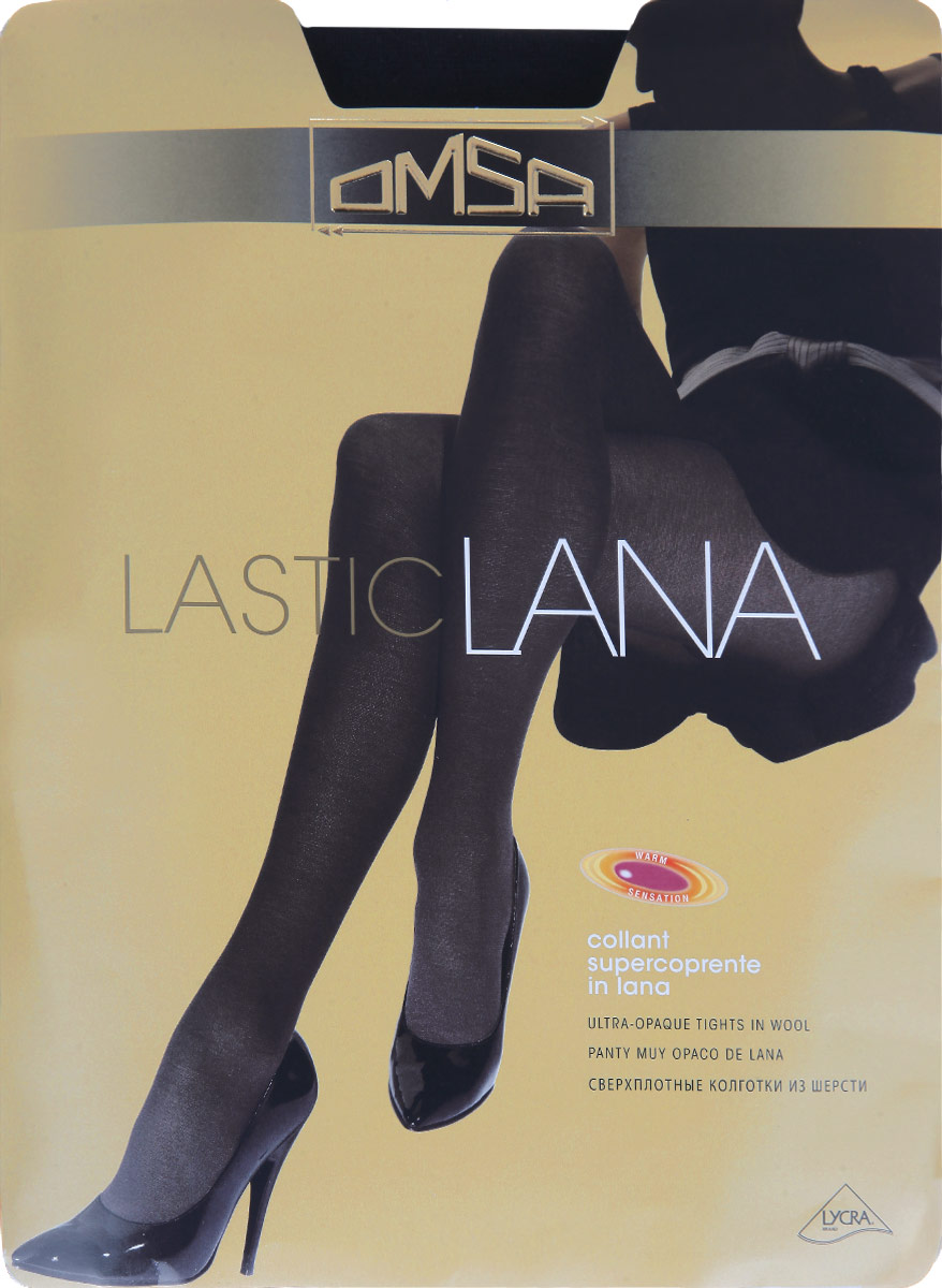 Omsa Колготки Lasticlana Nero XL