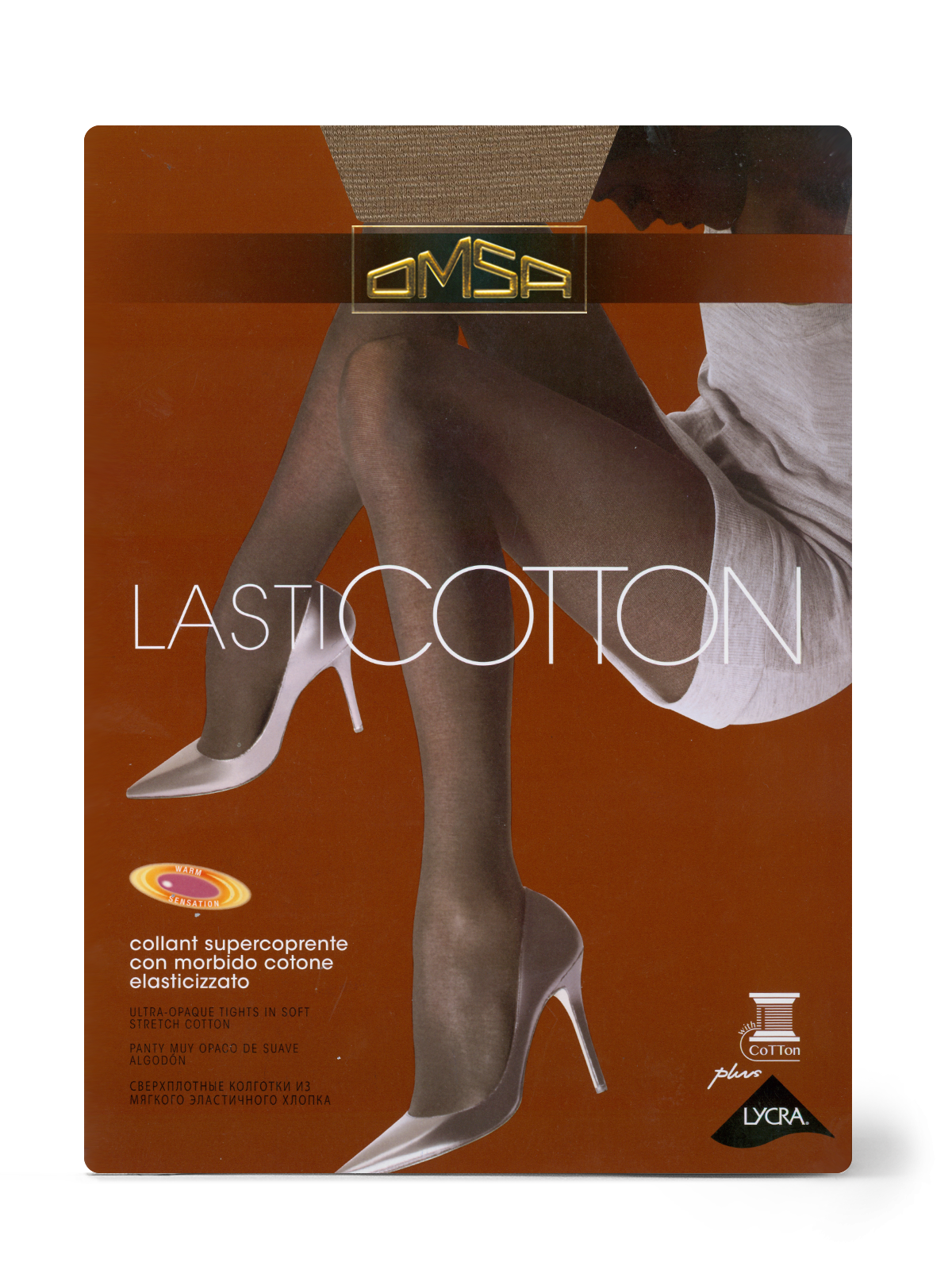 Omsa Колготки Lasticotton Nero 4