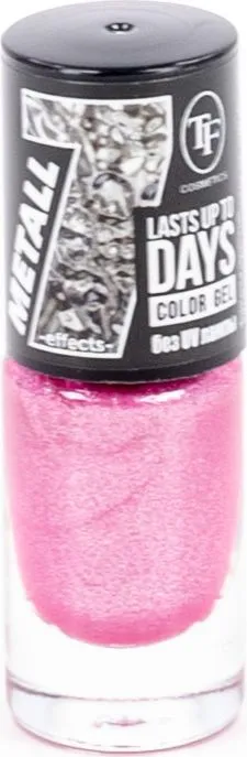 Triumf лак для ногтей "Color Gel METALL" тон 344, 8мл "Pink gold leaf/Розовая поталь" (4334)