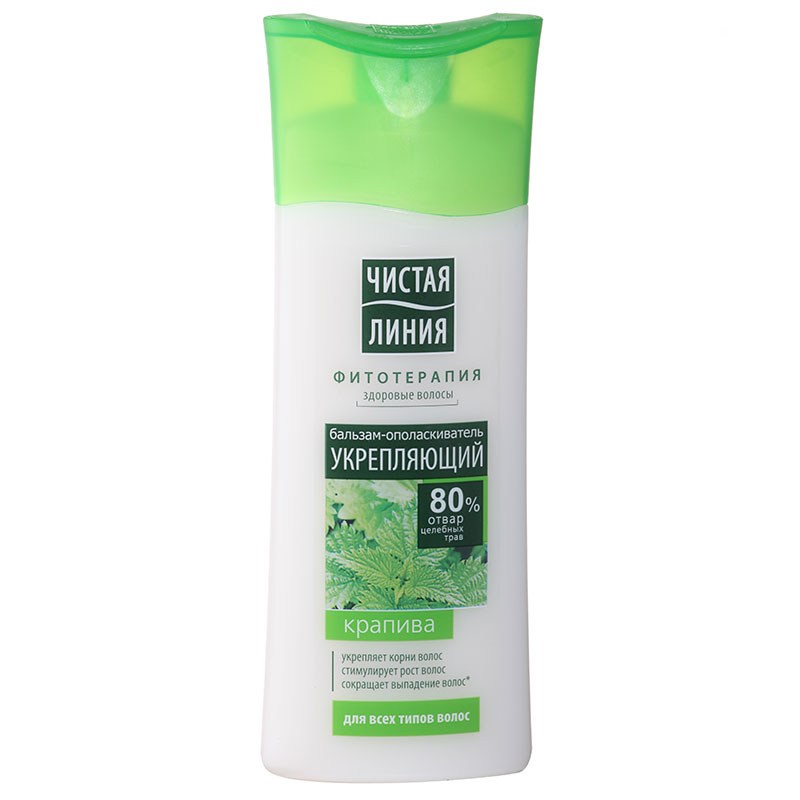 Чистая линия Бальзам-ополаскиватель укрепляющий крапива 230мл