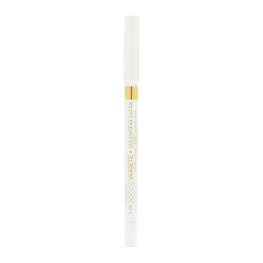 Eveline Гелевый карандаш для глаз - 08 WHITE серии VARIETE GEL EYE LINER