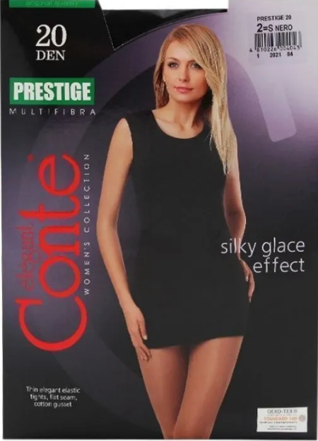 CONTE Колготки жен. PRESTIGE 20 nero 2