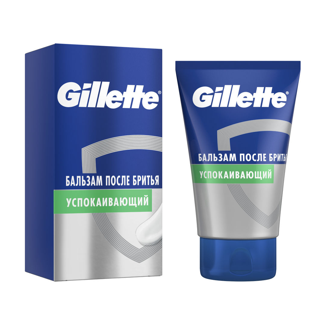 Gillette TGS Бальзам после бритья Sensitive Skin (для чувствительной кожи) 100мл