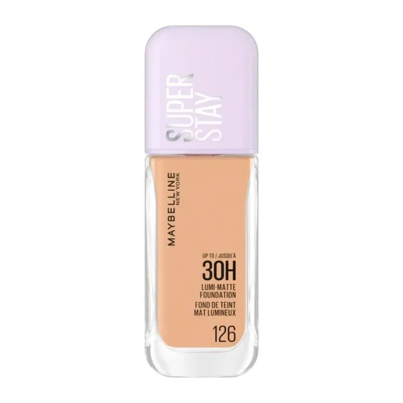 Maybelline Крем тональный Super stay Lumi-Matte 30H №126 35 мл
