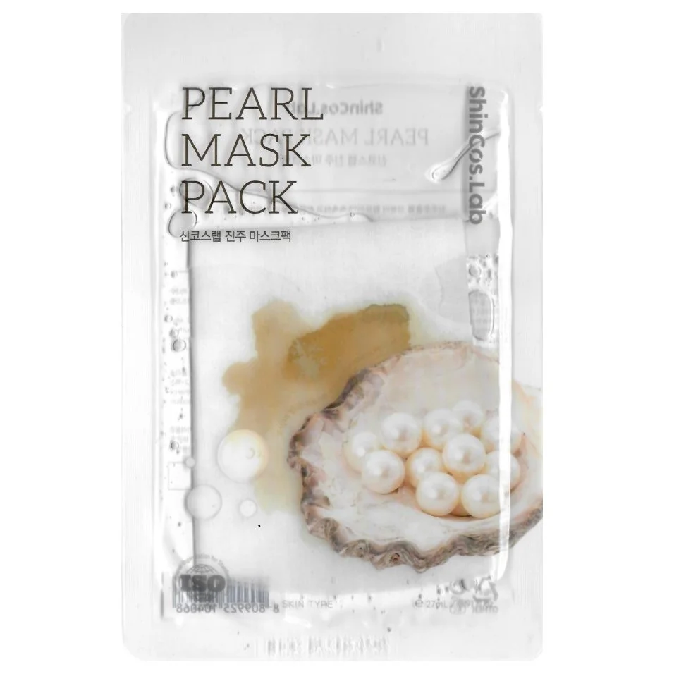 Shincos Lab Маска для лица Cellulose Mask Pack - Pearl Жемчуг