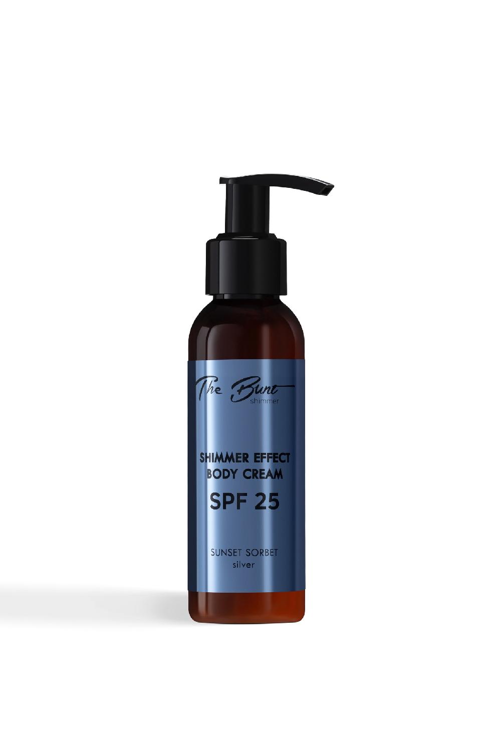 The Bunt Крем для тела и рук Shimmer SPF 25 Sunset Sorbet Silver