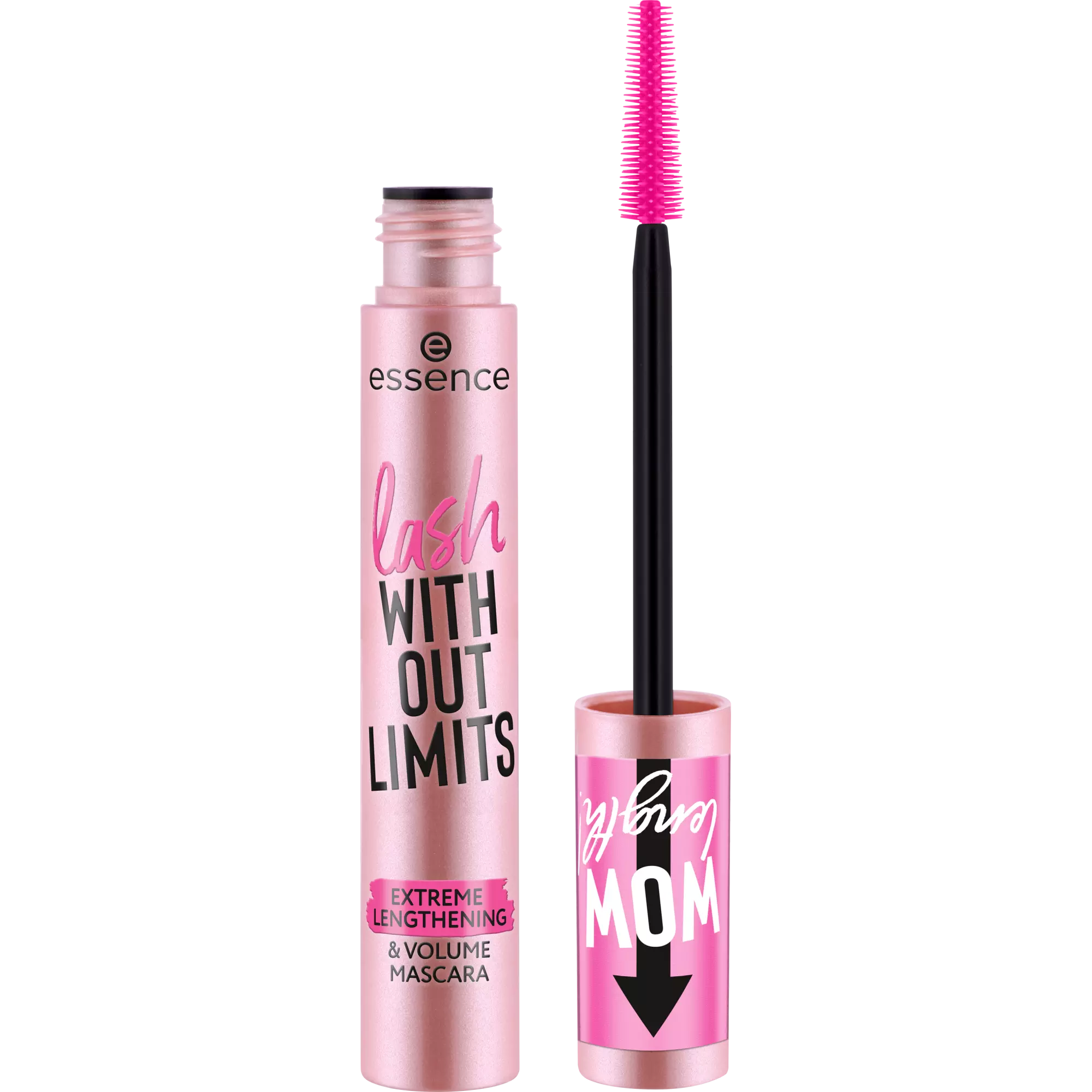 Essence Тушь для ресниц lash WITHOUT LIMITS EXTREME LENGTHENING & VOLUME MASCARA 01 Ultra Black 13мл
