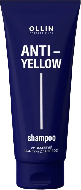 Ollin ANTI-YELLOW Антижелтый шампунь для волос 250мл/12/