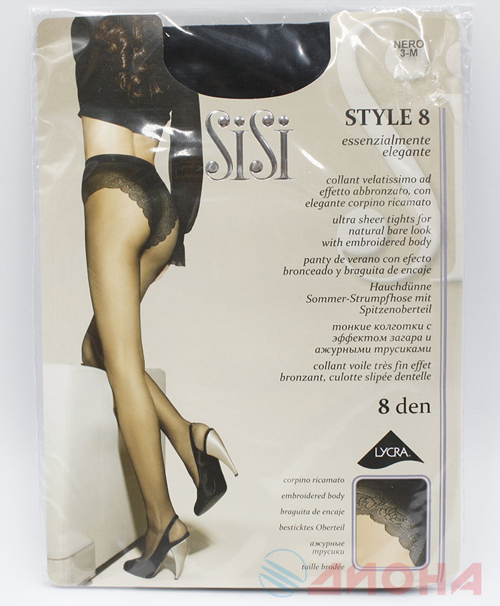 Sisi Колготки Style 8 Nero 3