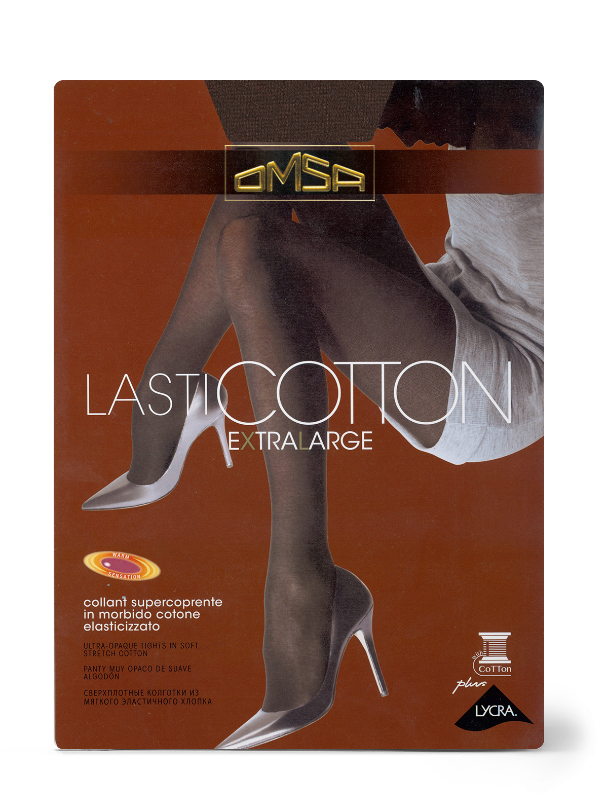 Omsa Колготки Lasticotton Nero XL