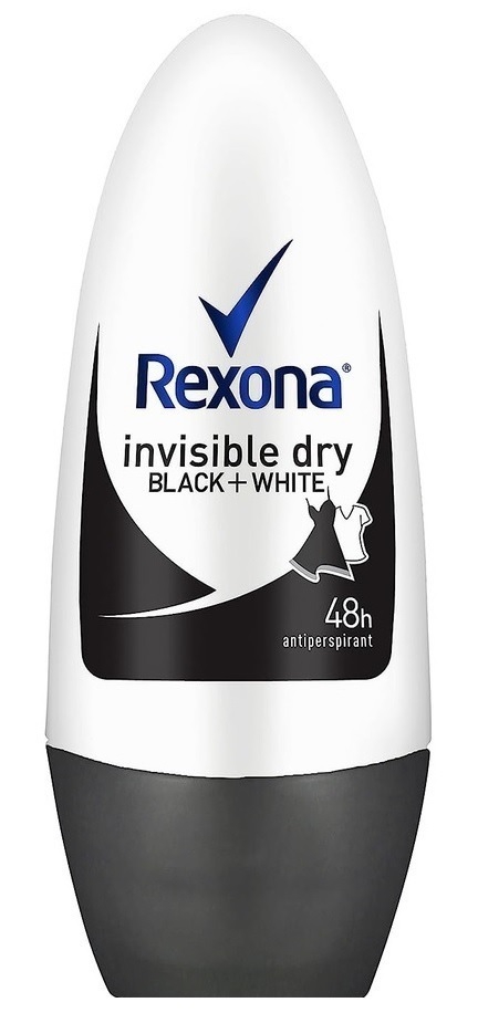 Rexona Дезодорант-роликовый 50мл женский на черном и белом