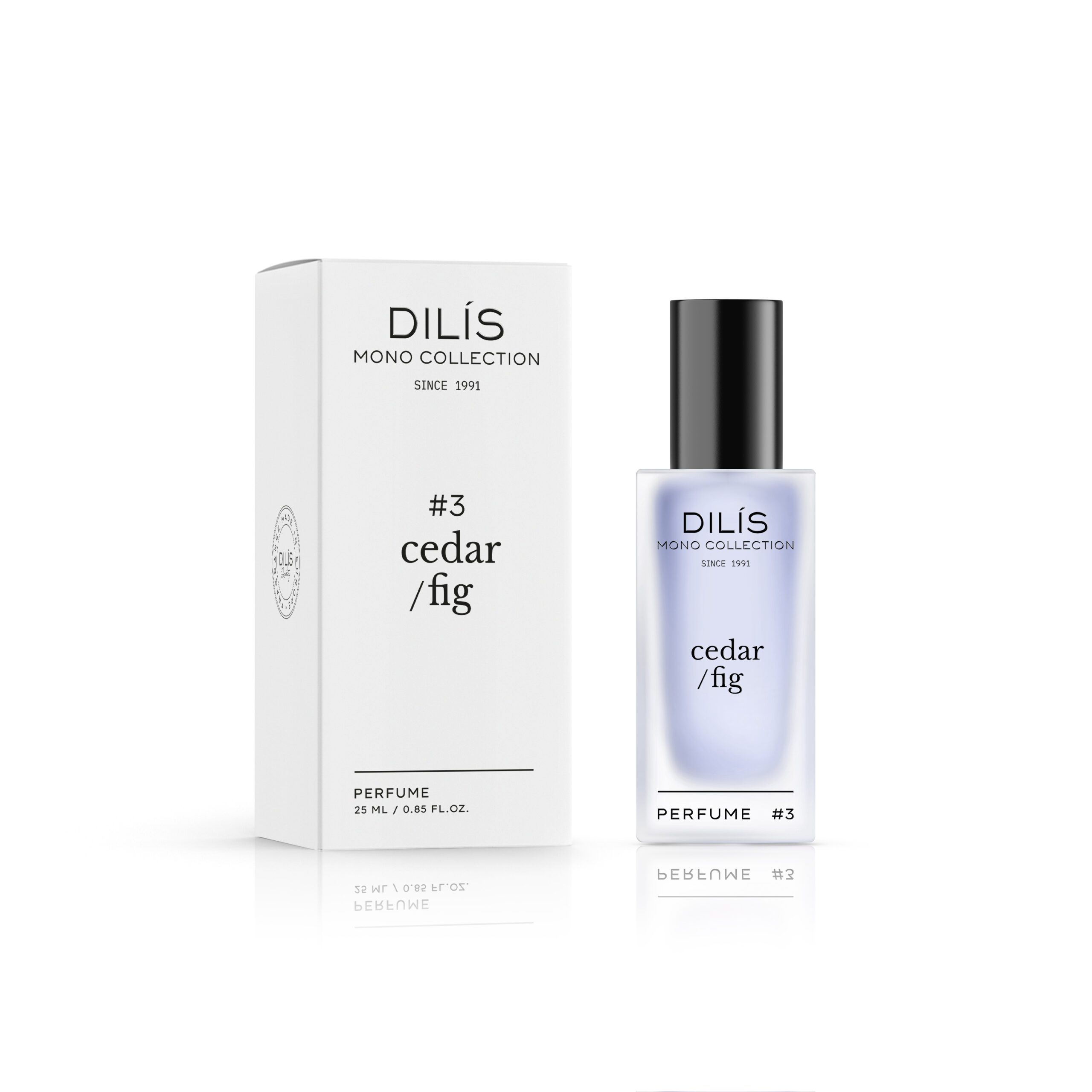 Dilis Духи для женщин серии «Dilis Mono Collection» «Cedar / Fig» 25мл