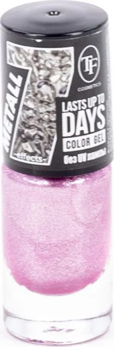 Triumf лак для ногтей "Color Gel METALL" тон 343, 8мл "Steel orchid/Стальная орхидея" (4327)