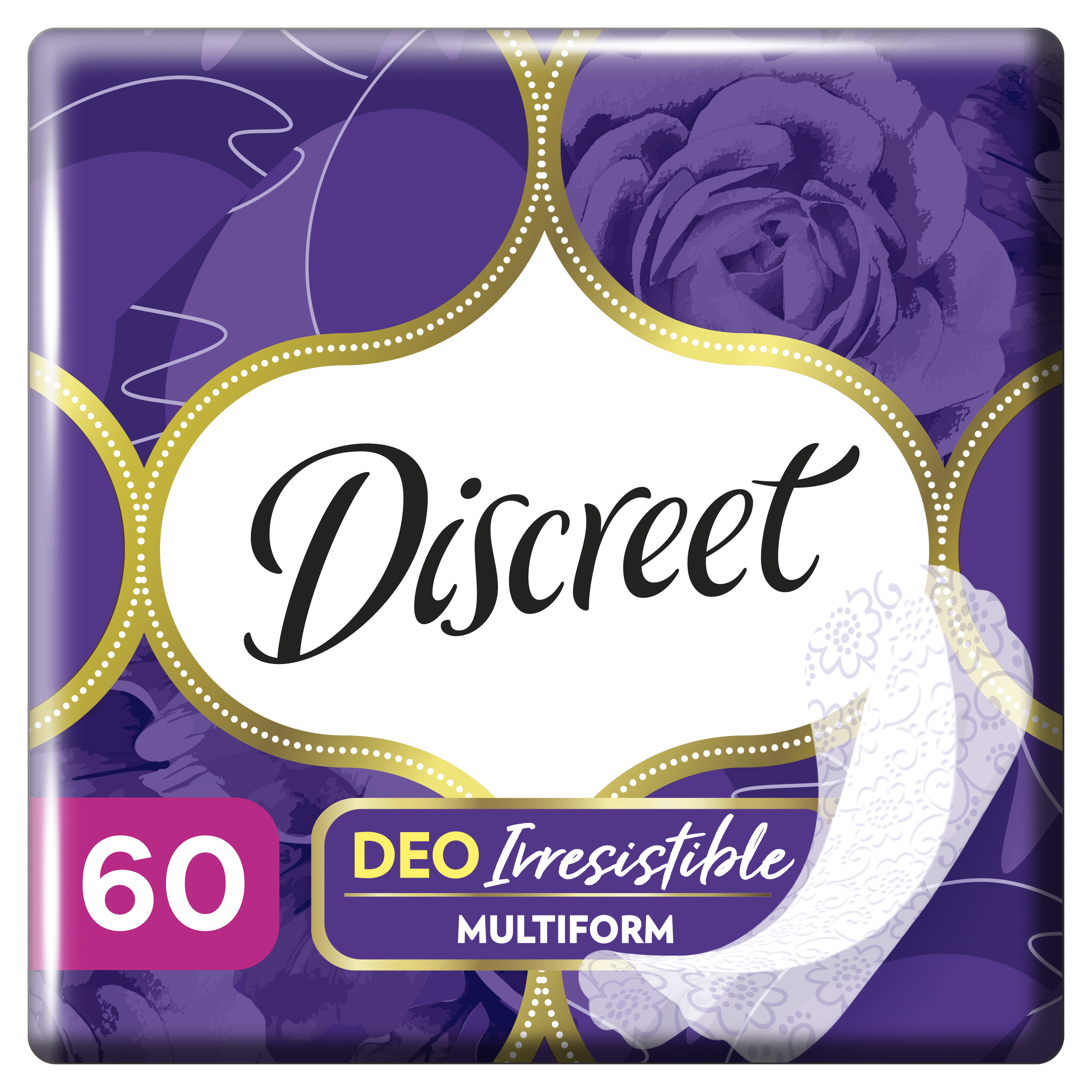 Discreet ежедневные прокладки Deo Irresistible Multiform Trio 60шт