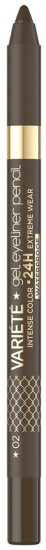 Eveline ГЕЛЕВЫЙ КАРАНДАШ ДЛЯ ГЛАЗ  02-BROWN серии VARIETE GEL EYE LINER