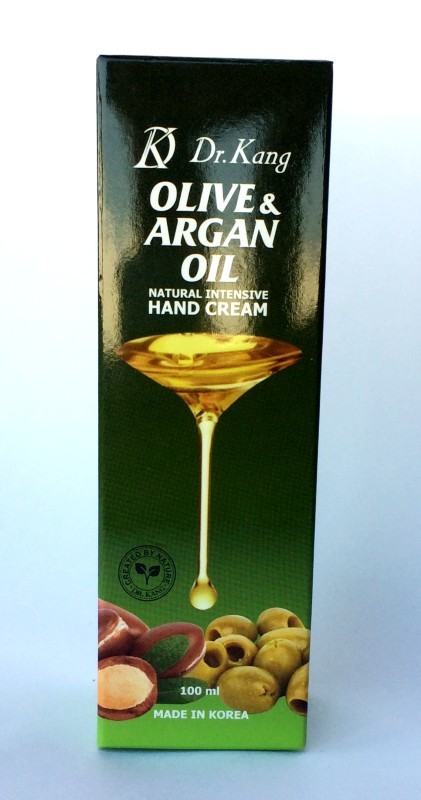 Dr. Kang Крем для рук с оливковым и аргановым маслом Olive$Argan oil natural 100мл