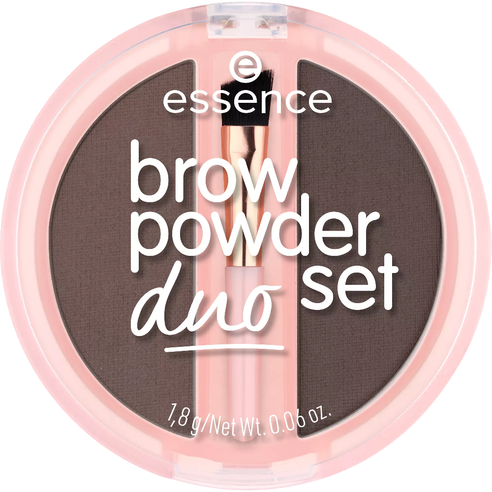 Essence Пудра для бровей brow powder duo set 03 - Dark 1,8g