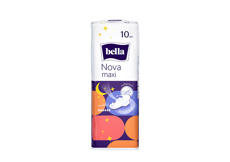 Bella Классические прокладки Nova Maxi 10шт 
