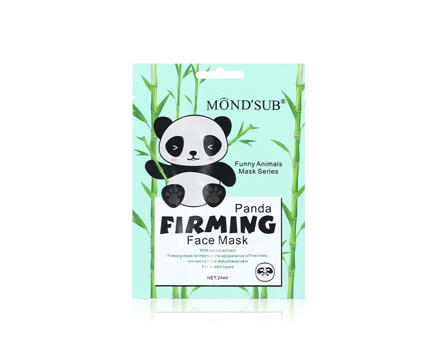 MondSub Маска для лица Funny Animals укрепляющая, панда 24ml
