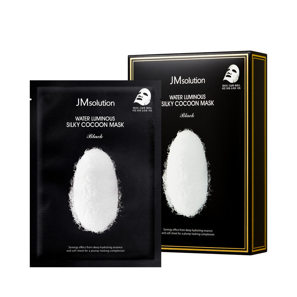 JMSOLUTION - МАСКА ТКАНЕВАЯ ДЛЯ ЛИЦА ДЛЯ УПРУГОСТИ КОЖИ С ПРОТЕИНАМИ ШЕЛКА WATER LUMINOUS SILKY COCO