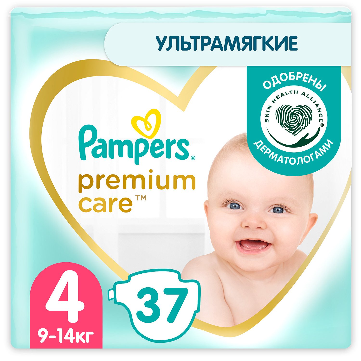 Pampers Подгузники Premium Care Maxi №4 37шт