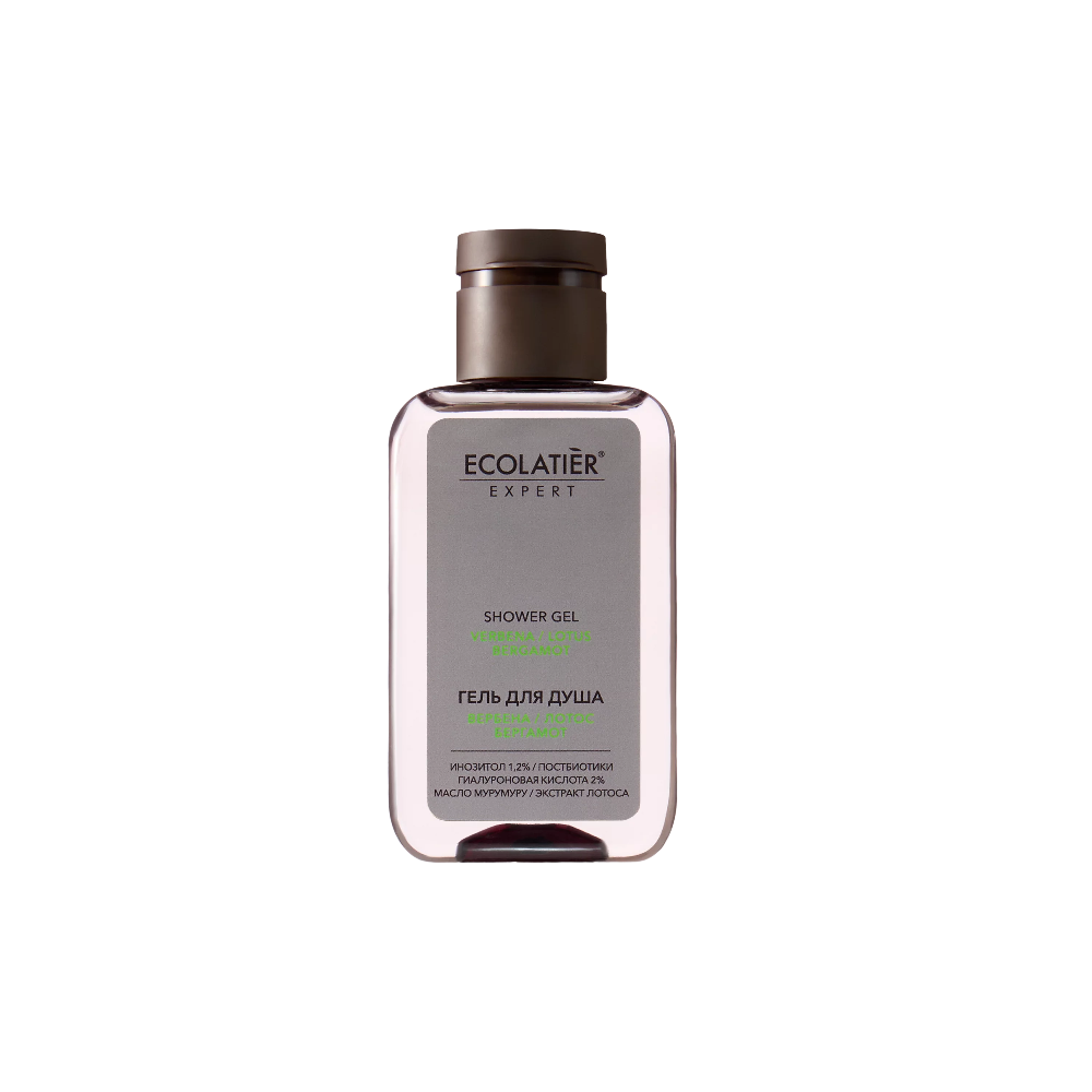 Ecolatier EXP ГЕЛЬ ДЛЯ ДУША "ВЕРБЕНА, ЛОТОС, БЕРГАМОТ", 100 мл