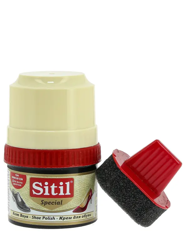 Sitil Shoe Polish крем-блеск для обуви, бесцветный 60 ml