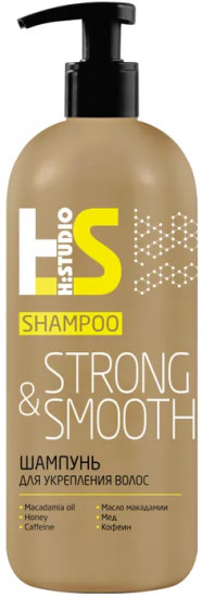 H:Studio Шампунь для укрепления волос Strong&Smooth 400г