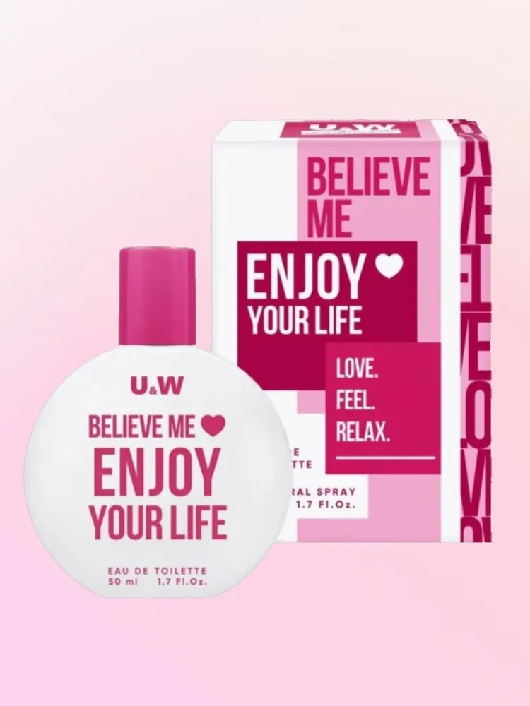 Believe me Enjoy your life ТВ 50 мл Белив ми Энджой е лайф