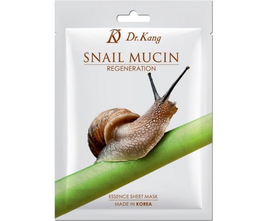 Dr. Kang Маска тканевая для лица Улиточный муцин /Snail Mucin (Regeneration) Essence Sheet Mask 