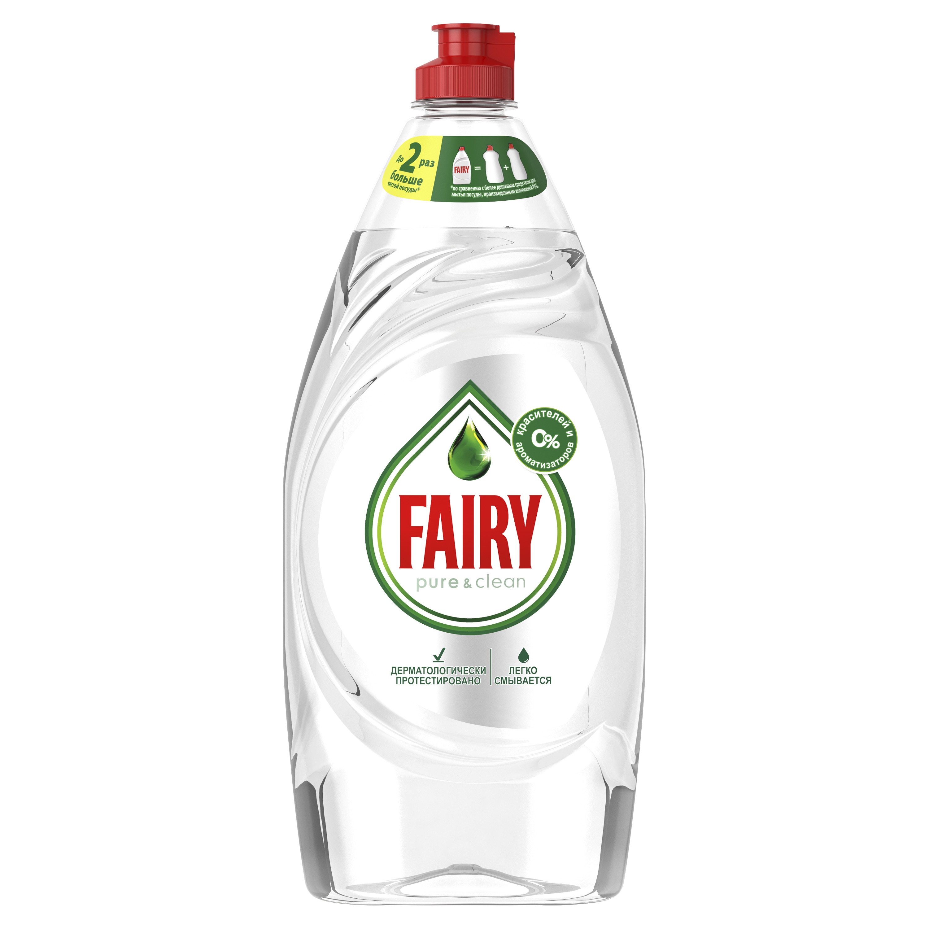 FAIRY Средство для мытья посуды Pure & Clean 900мл