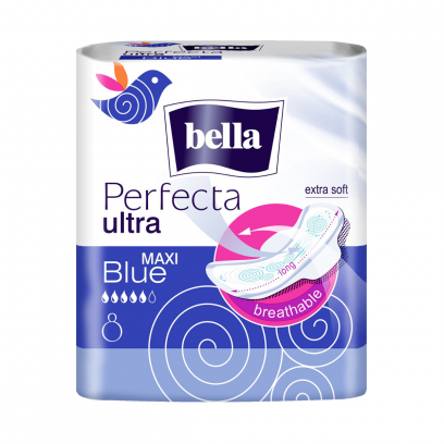 Bella Ультратонкие Прокладки Perfecta Maxi Blue 8шт