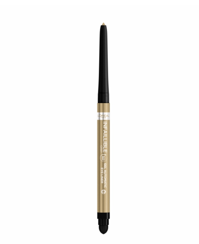L'Oreal Лайнер для глаз Infaillible Grip Gel #12 gold champagne