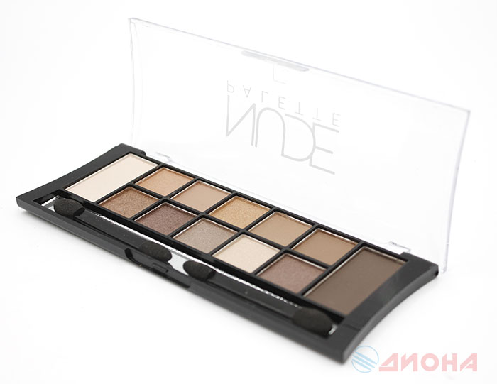 Triumf Тени для век палитра "12 Nude Pallette Eyeshadow" тон01C Classical Nudes