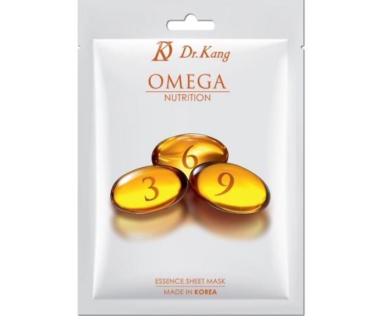 Dr. Kang Маска тканевая для лица Омега 3-6-9 (Питание) /Omega 3-6-9 (Nutrition) Essence Sheet Mask