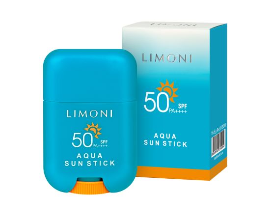 LIMONI Солнцезащитный стик SPF 50+РА++++ Aqua Sun Stick 16.5g