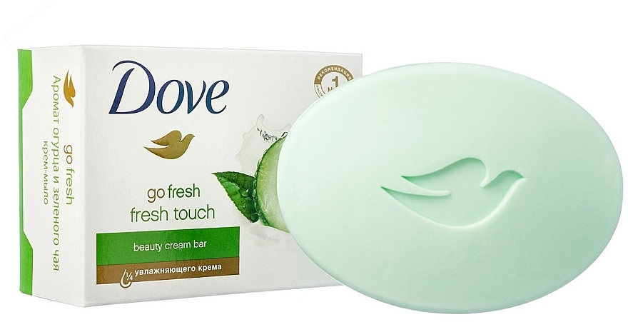 Dove Косметическое крем-мыло BEAUTY FRESH TOUCH (Прикосновение свежести) 90гр
