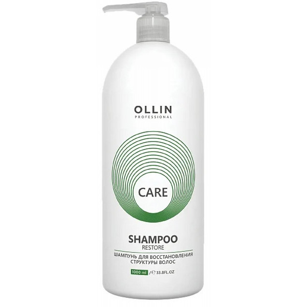 Ollin Care Шампунь для восстановления структуры  волос 1000мл
