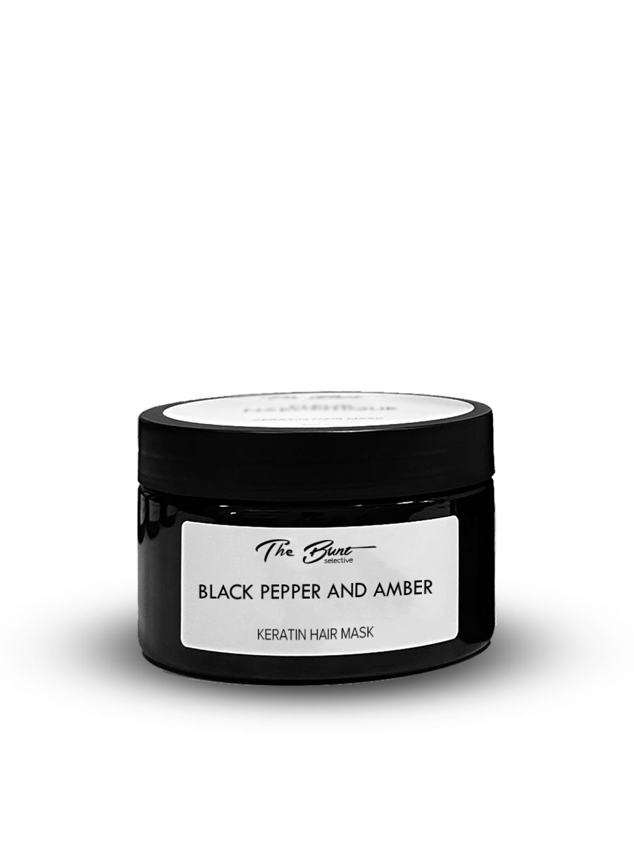 THE BUNT (selective) Маска для волос KERATIN HAIR MASK Black Pepper