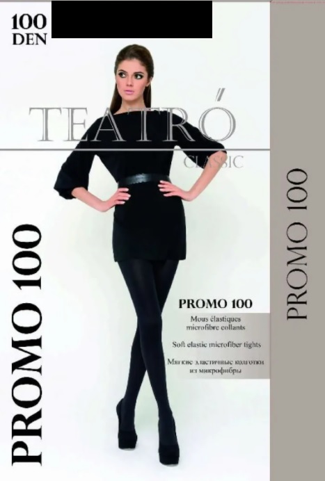 Teatro Promo 100, колготки (nero, 4)