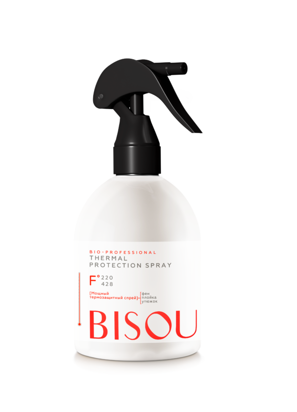 BISOU Bio-Prof. Спрей термозащитный, защита до 220С, 285мл