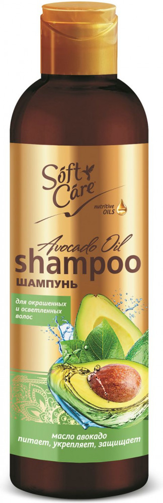 SOFT CARE Шампунь для окрашенных и осветленных волос 345г