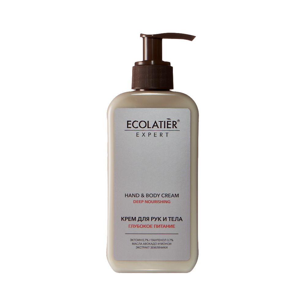 Ecolatier EXP КРЕМ ДЛЯ РУК И ТЕЛА "ГЛУБОКОЕ ПИТАНИЕ" , 300 мл