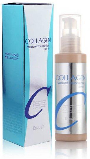 ENOUGH -ТОНАЛЬНАЯ ОСНОВА ДЛЯ ЛИЦА COLLAGEN MOISTURE FOUNDATION SPF15 №23, 100 МЛ